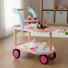 Carretto gelateria legno - carretto,