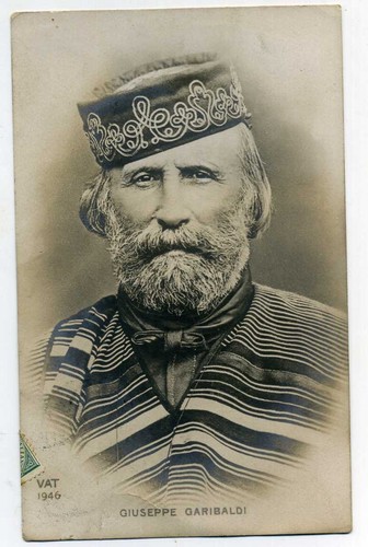 Cartolina giuseppe garibaldi - cartolina,