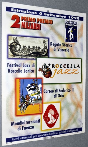Locandina lotteria nazionale - locandina,