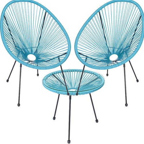 Set patio polyrattan - set, con