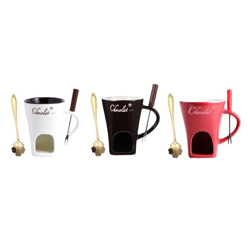 Set per fonduta - set, di