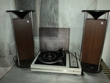 Piatto giradischi Windsor anni 70  completo di casse acustiche da revisionare