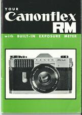 CANONFLEX RM: Instruction Manual (in lingua inglese)