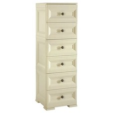 Tontarelli OMNIMODUS Cassettiera 6 Cassetti Angora (40cm) Mobile KIT