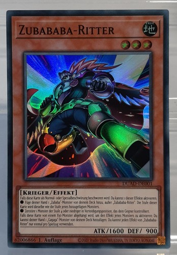 Cavaliere zubaba super rara - super,