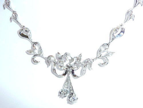 Collana collier oro bianco - , 750