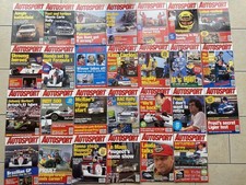 27 Autosport Magazines Vintage