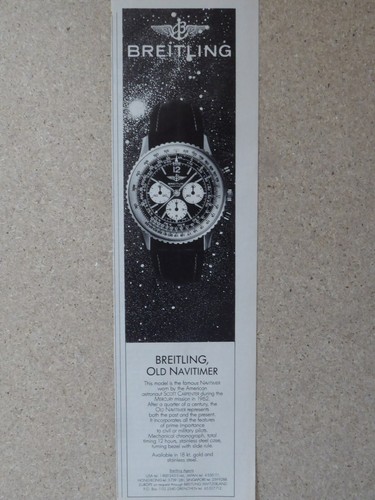 1988 pub montre breitling - 12/1988,