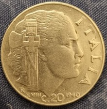 Moneta centesimi di lire - da,