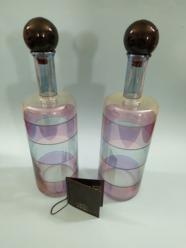 Bottiglie decorative soffiate