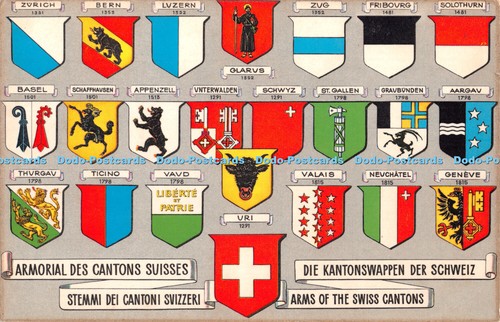 R416765 armorial des - armorial, cantons
