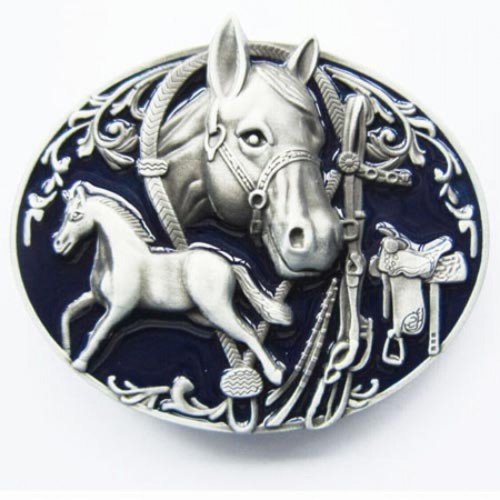 Fibbia cavallo con - con, criniera