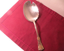 Royal Albert Old Country Roses Gold Accent Stainless Casserole Spoon 10 3/4" B