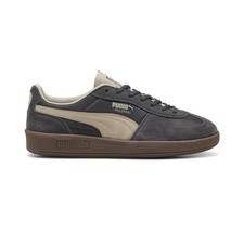 PUMA Palermo Pop Lace Up  Mens Grey Sneakers Casual Shoes 40325703