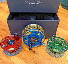 Cherie B Fly Reel PRO-S DLC Left Hand - INCLUSE 02 EXTRA SPOOL -OTTIMO STATO !!!