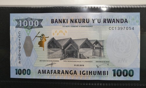 Banconote mondiali rwanda 1000 - rwanda,