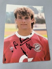 ARMIN ECK Bayern Monaco cartolina autografata Commodore firmata 10x15