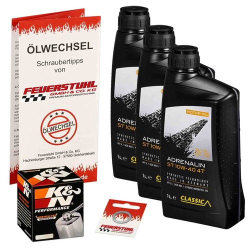 Kit cambio olio cromato - kit,