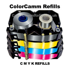 Ricariche e lame nastro antiscatto CMYK a colori pettine - Roland PC60 PC600 PC12 PC50