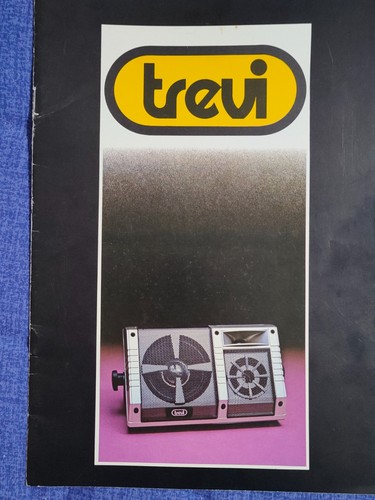 Catalogo altoparlanti trevi - altoparlanti,
