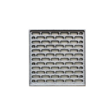 Griglia in ghisa cm 20x20  per camino stufa barbecue legna braciere fuoco cenere