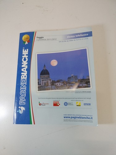 Pagine bianche 2011 - bianche, 2011/2012