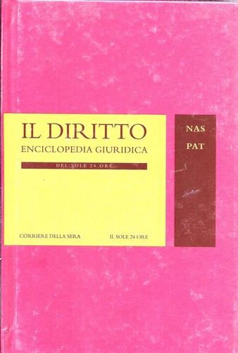 Diritto enciclopedia - il,