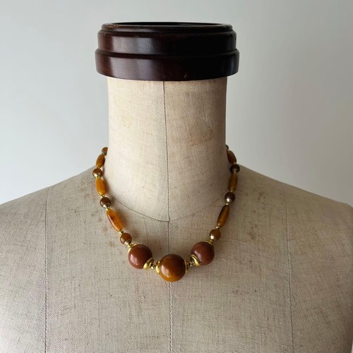 Collana perle marmo - collana, in