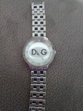 D&G Prime Time DW0144 con Logo Rosso Brillantini  Orologio Donna