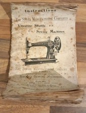 Antico libretto istruzioni