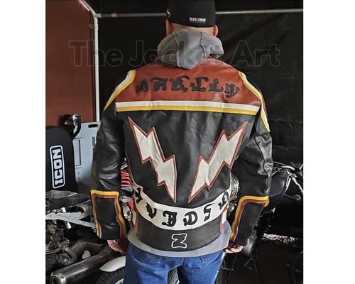 Giacca pelle uomo motociclista - giacca,