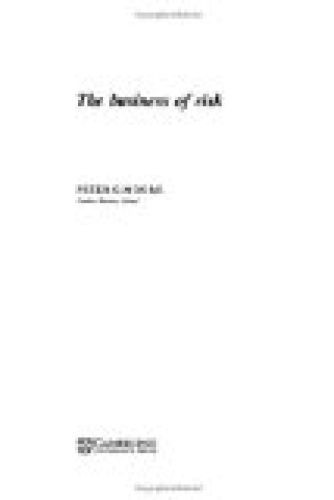 The business risk - the, of