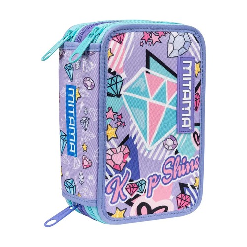 Astuccio zip completo scuola - completo,