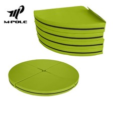 Materasso rotondo per pole dance M-pole, diametro 150 cm, spess. 10 cm, verde