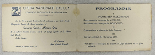 Pnf onb balilla benevento - balilla,