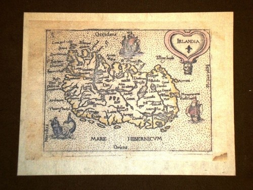 Mappa irlanda theatrum orbis - mappa,