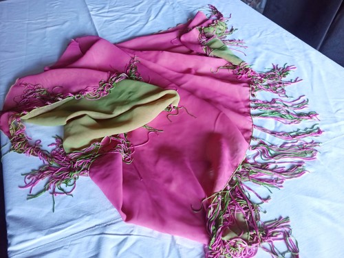 Scialle foulard double - scialle, face
