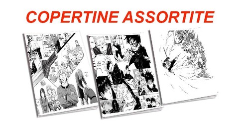 Anime maxi quaderni - maxi, a4