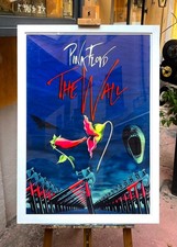 Poster Locandina  Pink Floyd  The Wall Cornice in Legno
