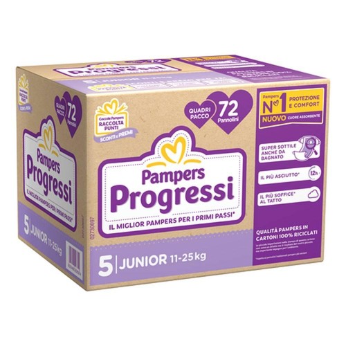 Pannolini pampers progressi - progressi, 5