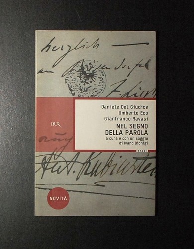 Nel segno della parola del - della,