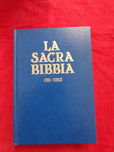 Sacra bibbia cei ueci - la, cei-ueci