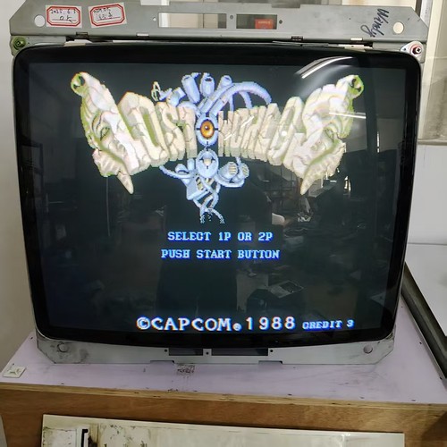 Used capcom cps1 lost worlds - used,