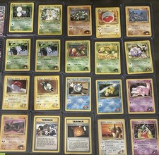 Pokemon 21 Carte Vintage