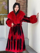 Cappotto donna pelliccia intera vera pelliccia di coniglio rex cincillà pelliccia di volpe scialle colletto giacche