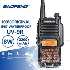 Baofeng UV-9R 8W Walkie Talkie Impermeabile Alta Potenza IP67 PTT 10KM 9R Woki Toki 