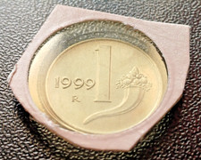 Moneta 1999 Italia Repubblica 1 Lira Non comune  FDC (C.0)