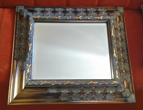 Specchio vetro molato con - specchio,