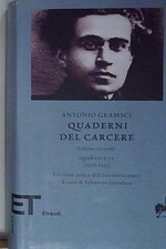 Gramsci QUADERNI DAL CARCERE VOLUME 2 einaudi