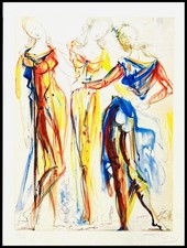 Salvador dali litografia - dali,